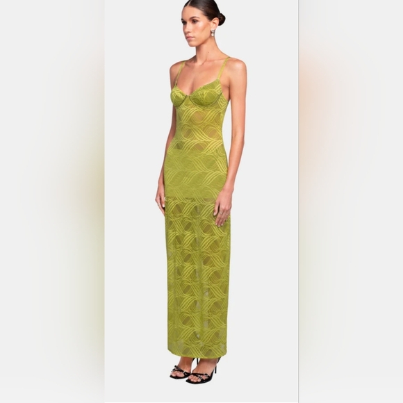 OW COLLLECTION Kayla Maxi Dress. Currently Online For $180. NWT - Picture 2 of 15